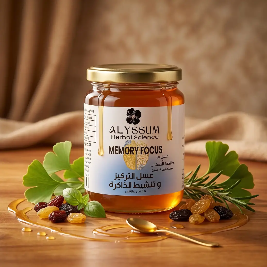 عسل التركيز و تنشيط الذاكرة